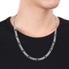 EVERLY JEWELRY | Sterling Silver 5.5mm Figaro Chain Necklace, 20 inc - 3 of 4