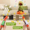 Skirfy Moveable Dinosaur Shooting Game , Shooting Target with 2 Pump Guns, 48 Foam Balls. - 3 of 4