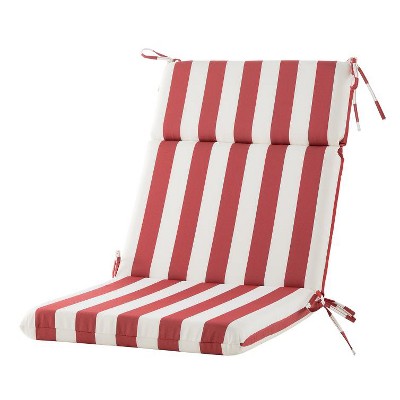 ARTPLAN Outdoor Chair Cushion,Seat & High Back Adirondack Rocking Wicker Chair Lawn Foam Cushion for Patio Furniture,45.5"x21"x3"