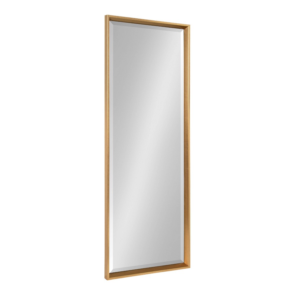 Photos - Wall Mirror 17.5" x 49.5" Calter Full Length  Gold - Kate and Laurel