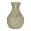 Terracotta Pottery Vase with Handle - Rustic Flower Container - Decorative Farmhouse Accent for Home, Office, Bedroom, Living Room - 4 of 4