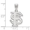 Black Bow Jewelry 14k White Gold Florida State Seminoles NCAA Medium Pendant - 2 of 3