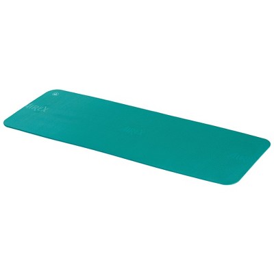 Airex Fitline 140 56 x 23 Inch Ultra Cushioned Closed Cell Foam Workout Fitness Mat for Gym Use, Training, Yoga, and Pilates, Aqua