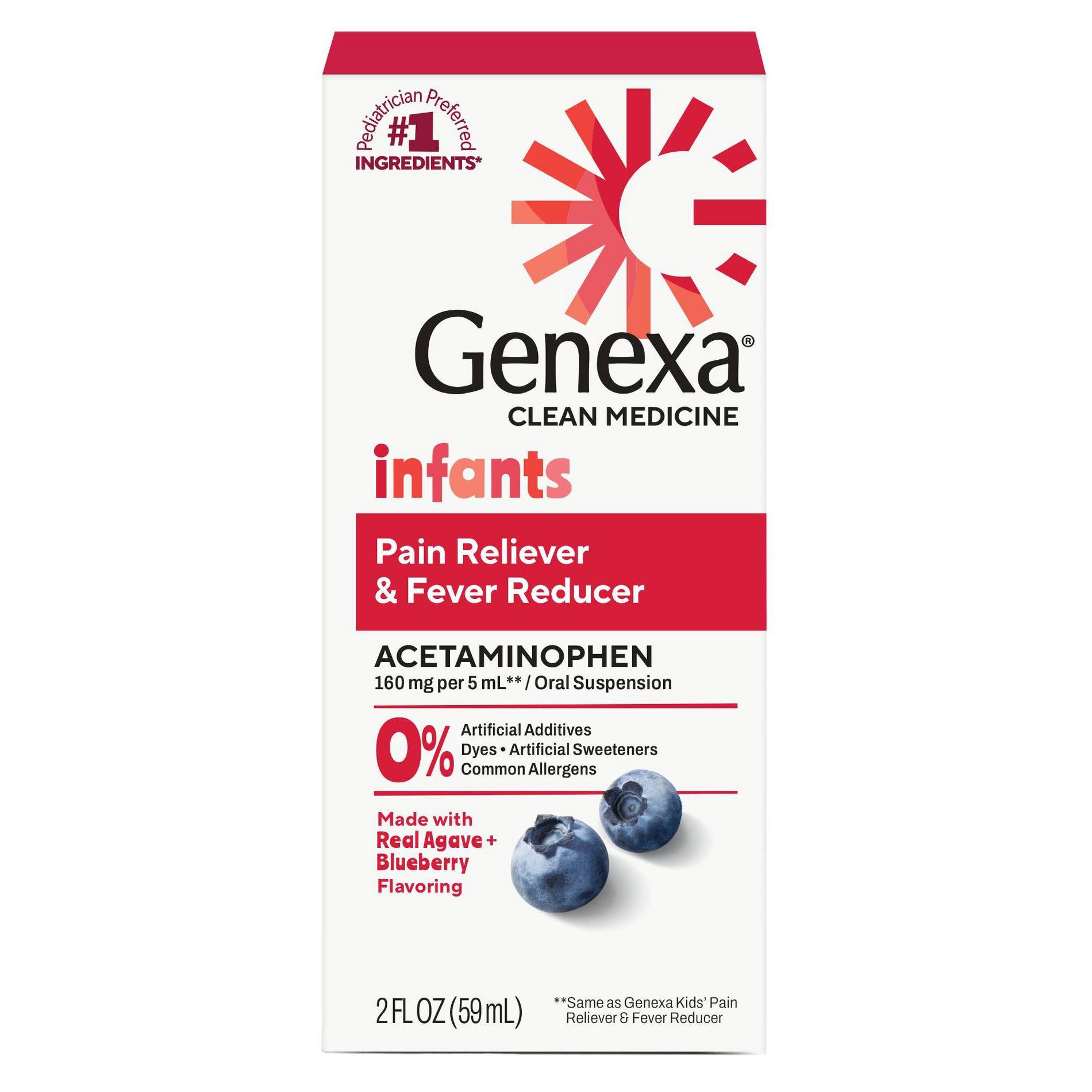 Genexa Infants' Pain & Fever Treatment - 2 fl oz