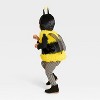 Infant and Toddler Bumble Bee Halloween Costume Pullover - Hyde and EEK! Boutique™ Black/Yellow - 2 of 3