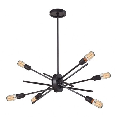 Elk Home Xenia 6 - Light Chandelier in  Oil Rubbed Bronze
