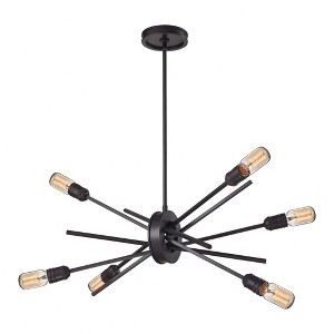 Elk Home Xenia 6 - Light Chandelier in  Oil Rubbed Bronze - 1 of 4