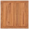 vidaXL Batavia Table Natural Teak Solid Teak Wood - 33.5" x 33.5" x 29.5" - 4 of 4