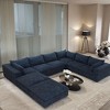 GDFStudio Congreve Modern 157.6" Corduroy Upholstered 8-Seater U-Shaped Sectional Sofa - 2 of 4