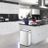 Motion Sensor Trash Can, 14.5 Gallon/55 L Stainless Steel Garbage Can with Soft-Close Lid & Handle, Touchless Waste Bin for Home, Office - 4 of 4