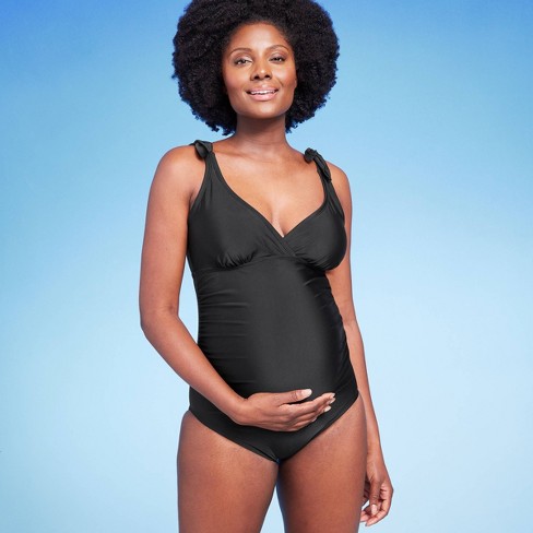 Maternity Swimsuit, Roxana by CACHE COEUR - black, Maternity