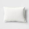 Printed Cotton with Embroidery Lumbar Throw Pillow - Room Essentials™ - image 3 of 4