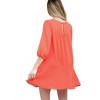 Women's Lattice Baby Doll Dress - KORI - 2 of 2
