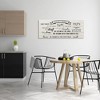Stupell Industries Kitchen Rules List Family Happiness Motivational Phrases, 20" x 48" - 2 of 4