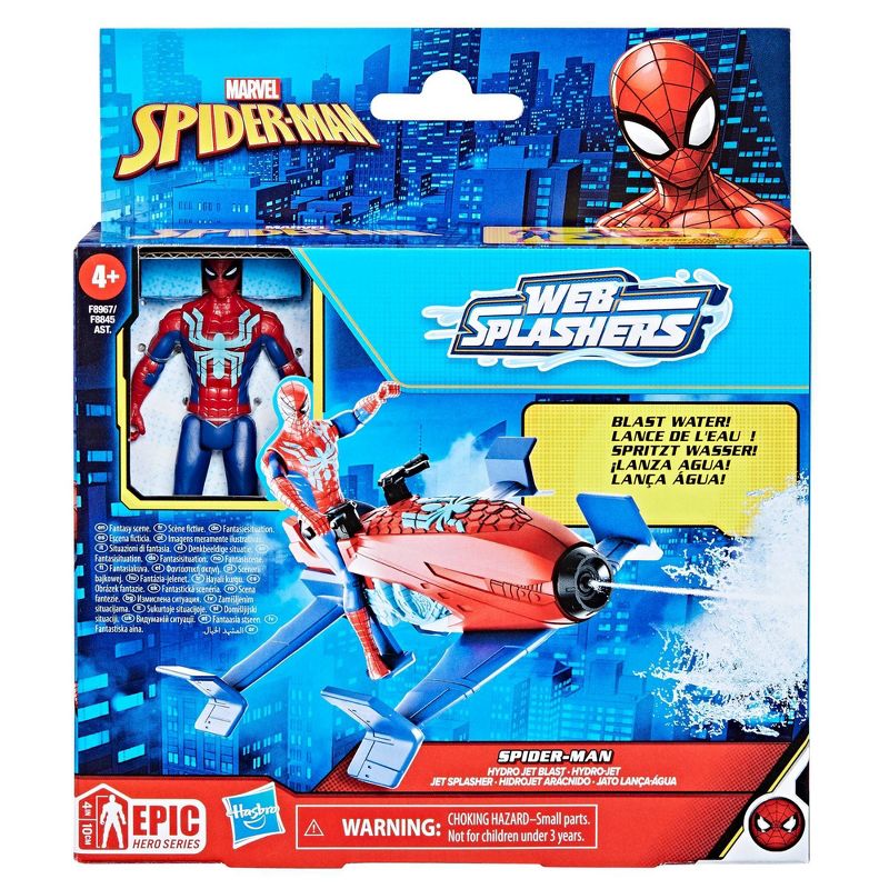 Marvel Spider-Man Epic Hero Web Splashers Hydro Jet Blast, 3 of 11