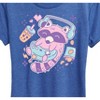 Women's - Instant Message - Kawaii Racoon Gamer Short Sleeve Graphic T-Shirt - 2 of 4