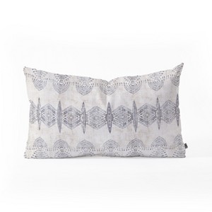 Holli Zollinger French Eris Lumbar Throw Pillow Gray - Deny Designs