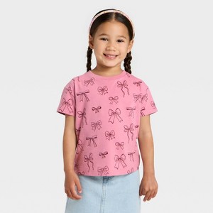 Toddler Girls' Short Sleeve T-Shirt - Cat & Jack™ - 1 of 3