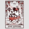 Women's Mickey & Friends The Lovers Racerback Tank Top - 2 of 4