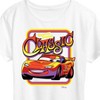 Women's - Disney - Radiator Springs Classic Lightning McQueen Short Sleeve Graphic T-Shirt - 2 of 4