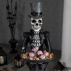 Northlight Skeleton Butler Holding Tray Halloween Figure - 4.5' - 3 of 4
