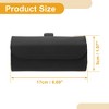 Unique Bargains Universal Car Sunglasses Case Magnetic Storage Box PU 6.69"x1.96" 1 Pcs - 4 of 4