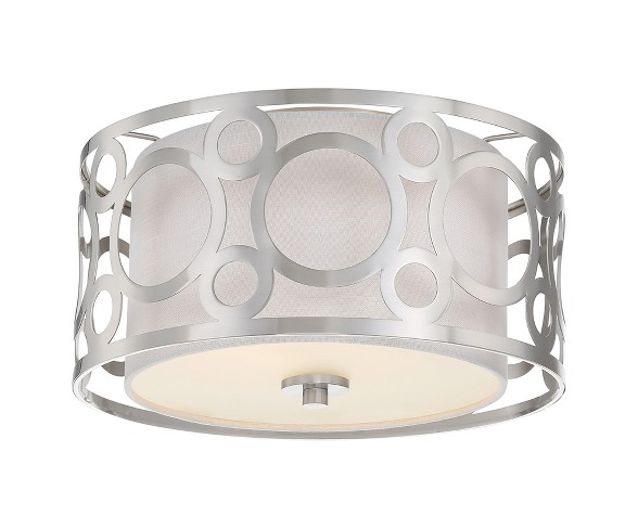 Ceiling Lights Flush Mount Brushed Nickel - Aurora Lighting