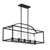 Savoy House Palladian 5 - Light Chandelier in  Matte Black - 4 of 4