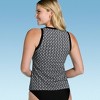 Lands' End Women's Geo Print High Neck Tankini Top - image 3 of 3