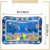 Swtroom Tummy Time Baby Water Mat Inflatable Baby Toys for 3 6 12 Months - 3 of 4