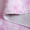 Rainbow Shag RBO100 Flatweave-Power Loomed Skid-Resistant Indoor Rugs - Safavieh - 4 of 4