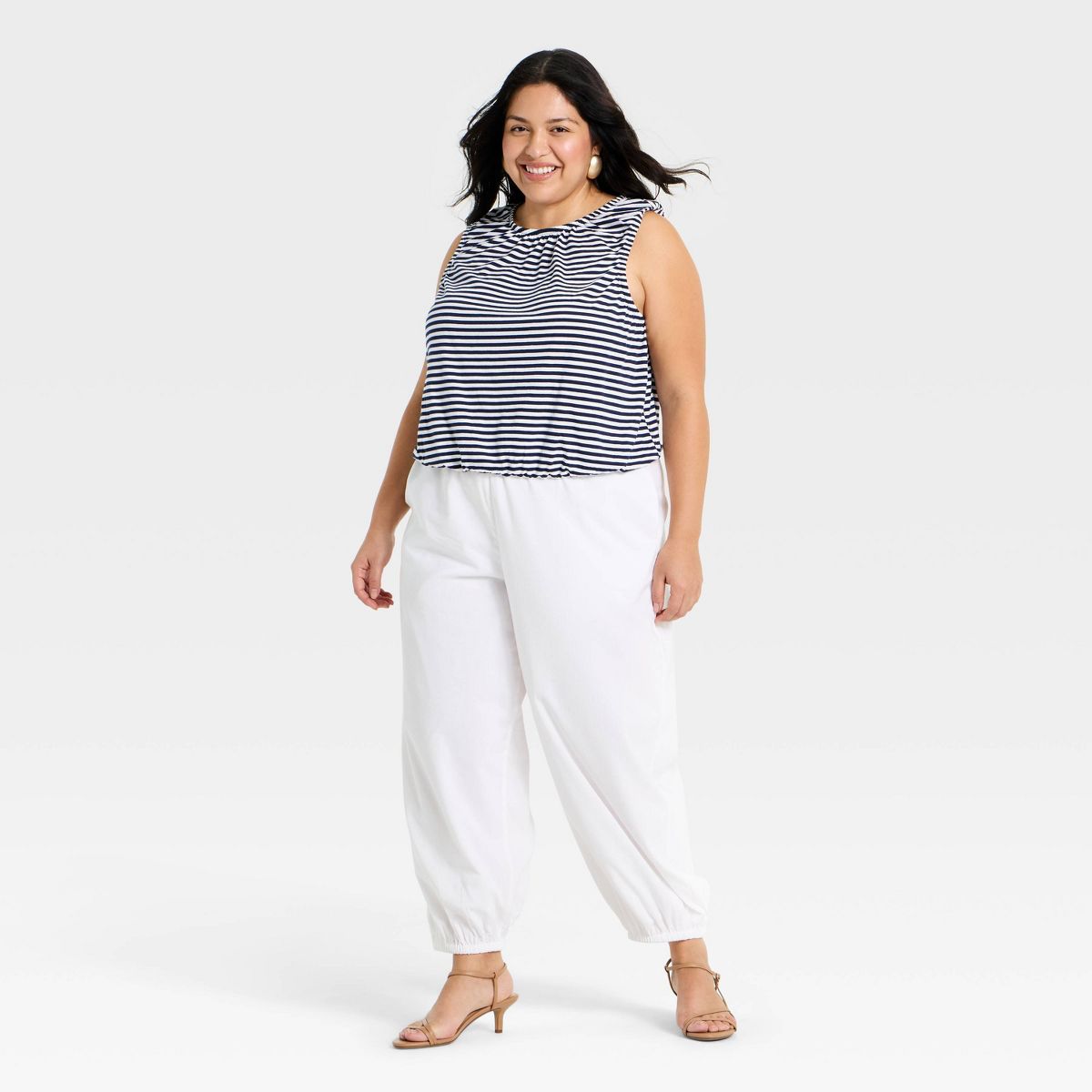 Women's Bubble Hem Tank Top - A New Day™ - thumbnail 10