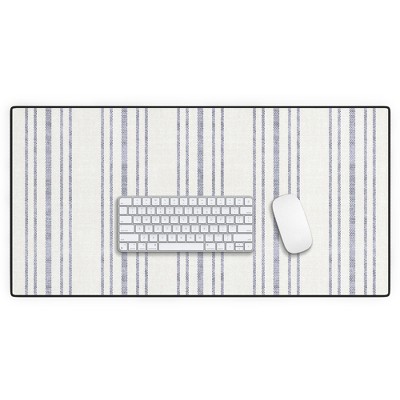 Holli Zollinger AEGEAN MULTI STRIPE Desk Mat - Deny Designs
