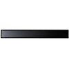 ALFI 24 Inches Black Matte Stainless Steel Linear Shower Drain with Solid Cover - 3 of 4