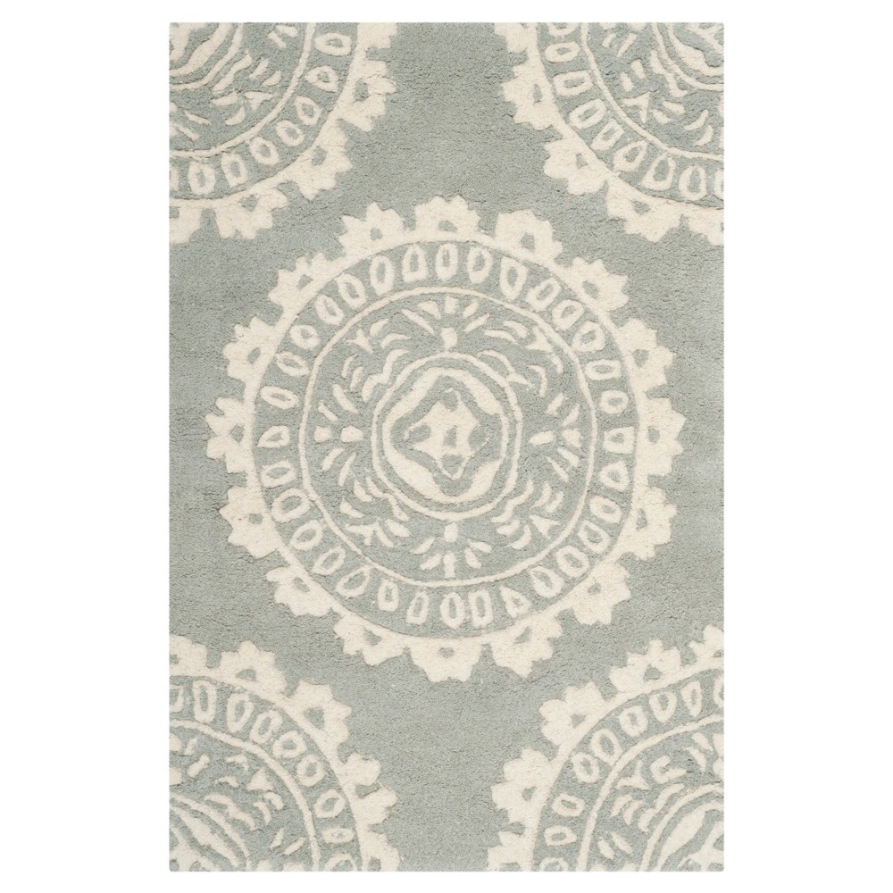 2'x3' Shapes Accent Rug Gray/Ivory - Safavieh