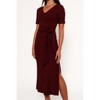 Petal and Pup Asha Midi Dress - Wine XS - 2 of 4