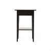 Kumasinova Nightstand with Storage Drawer,Modern Side Table with Open Storage Shelf,End Table for Bedroom,Living Room,Black - 4 of 4