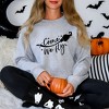 Simply Sage Market Women's Graphic Sweatshirt Come We Fly Broom - 2 of 4