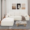EMPIRE DIGILABS L-Shaped Cloud Sectional Sofa with Deep Seat - 3 of 4