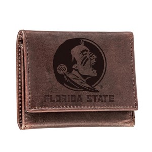 Evergreen Florida State University Crazy Horse Collection Tri-Fold Wallet - 1 of 1