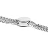 Haus of Brilliance Silver Diamond Cushion Frame Heart-Sides Twist Bolo Tennis Bolo Bracelet - 2 of 4