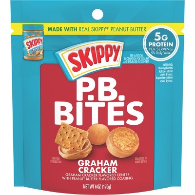 Skippy Bites Double Peanutbutter - 6oz : Target