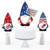 Big Dot of Happiness Patriotic Gnomes - Holiday Gnome Party Centerpiece Sticks - Table Toppers - Set of 15 - 3 of 4