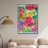 Art Remedy Manuel Roman - Floral Plaza Beach Life Inspired Wall Art Framed - 2 of 4