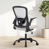 Ergonomic Office Chair - Adjustable Lumbar, Flip-Up Armrests | Comfy Computer Chair for Home Office, Study | Breathable - 2 of 4