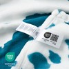 Cozy Bliss Animal Print Throw Blanket Soft Bedding Blanket - 3 of 4