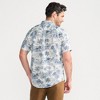 Lands' End Men's Traditional Fit Short Sleeve Linen Shirt - 2 of 4