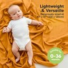 KeaBabies 4pk Muslin Swaddle Blankets for Baby Boys, Girls - Organic Baby Blankets, Swaddles for Newborns - 3 of 4