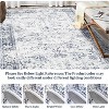 Coucheta Machine Washable Runner Rug, Non-Slip Low Pile Vintage Distressed Carpet for Kitchen Hallway Bedroom Entryway,Multiple sizes and colors - 4 of 4