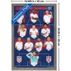 Trends International US Soccer - USMNT Starting XI 2025 Framed Wall Poster Prints - 3 of 4